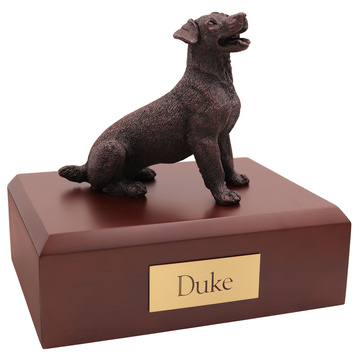 Dog, Jack Russell Terrier, Bronze - Figurine Urn