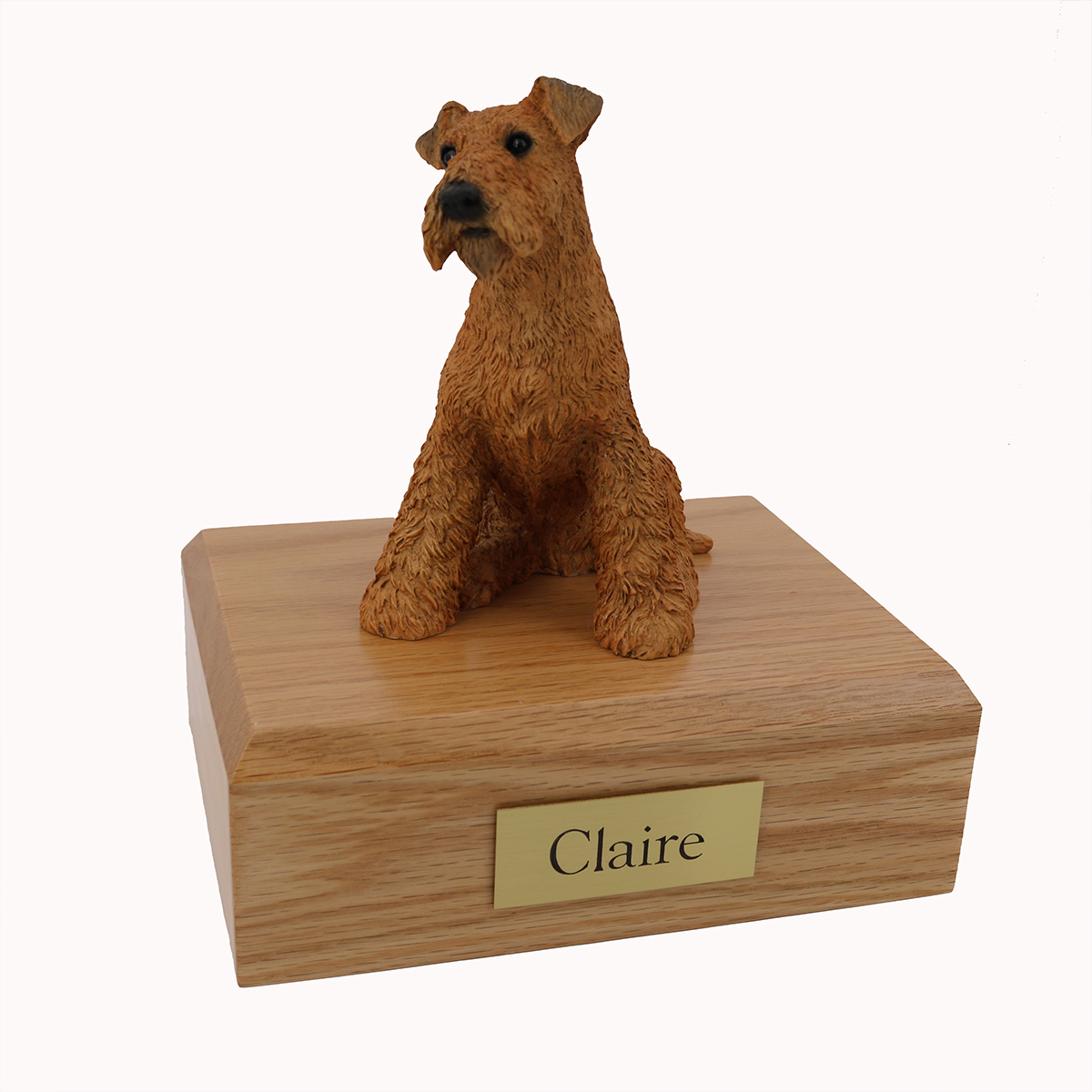 Dog, Airedale Terrier - Figurine Urn