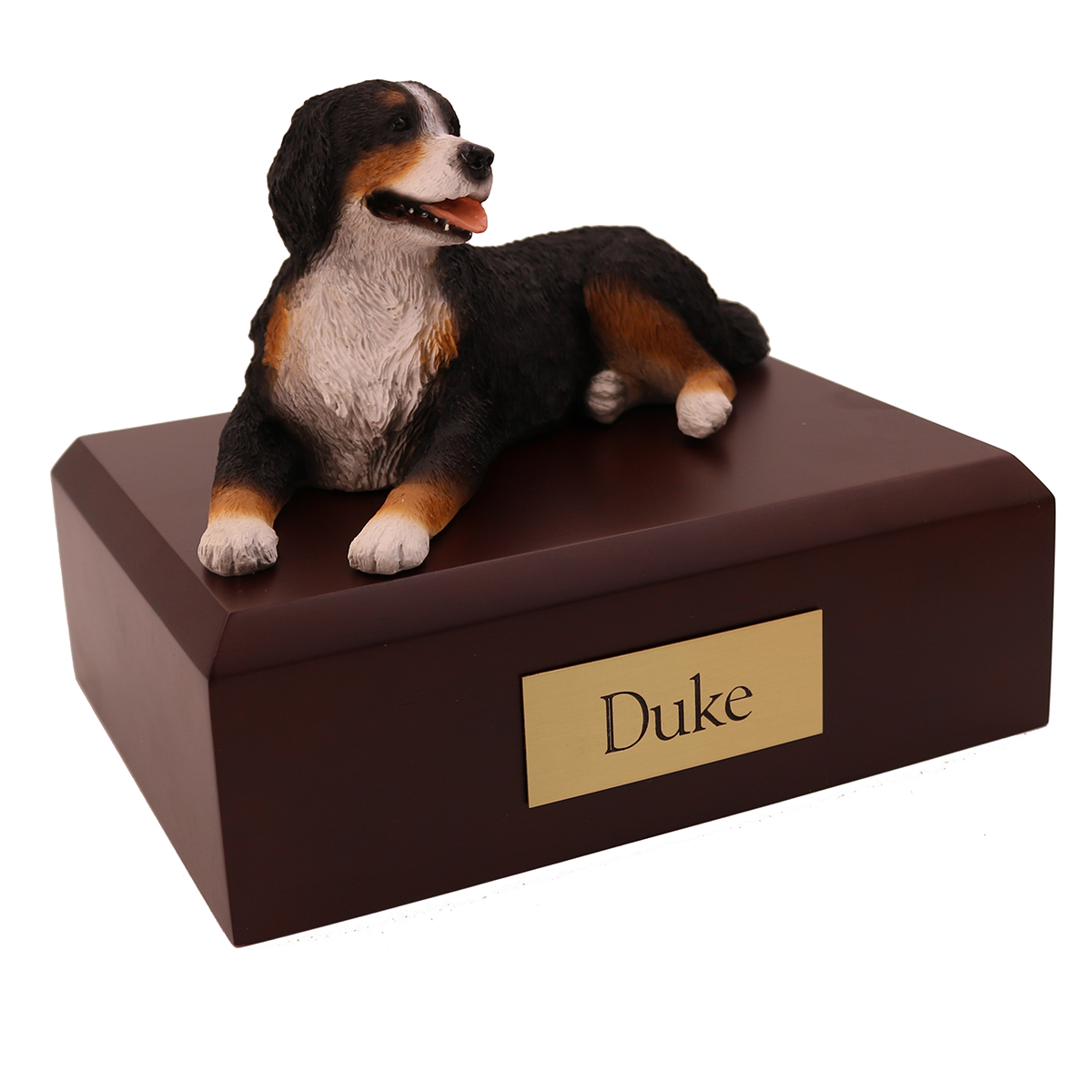 Dog, Bernese Mountain Dog - Figurine Urn