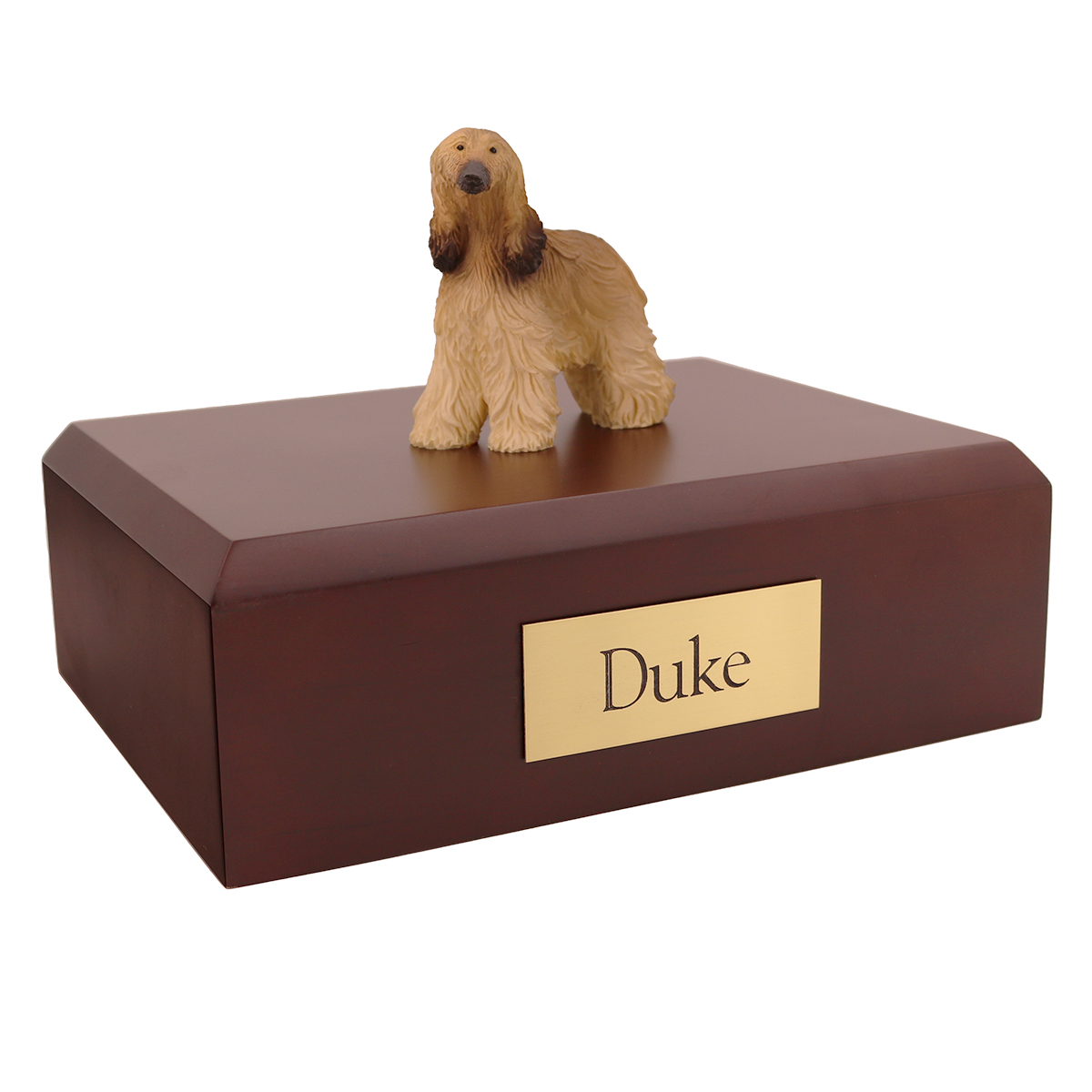 Dog, Afghan Hound - Figurine Urn