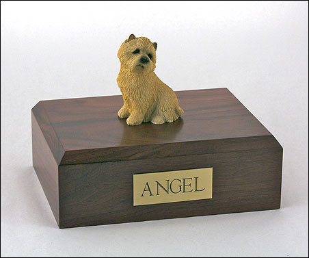 Dog, Cairn Terrier, Tan - Figurine Urn