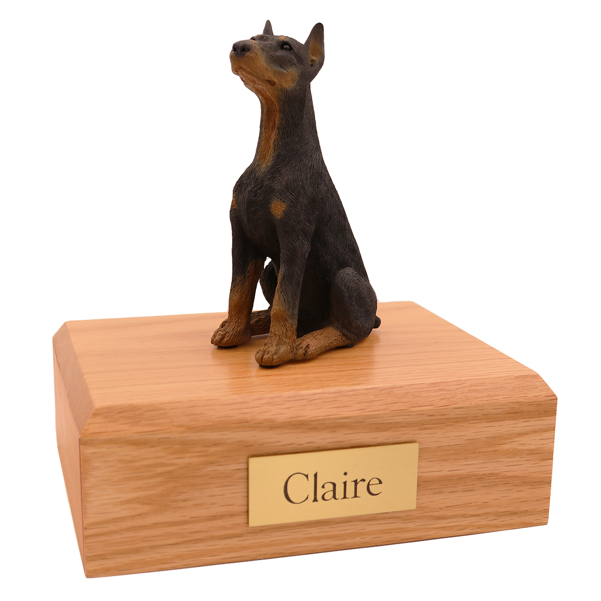 Dog, Doberman - Figurine Urn
