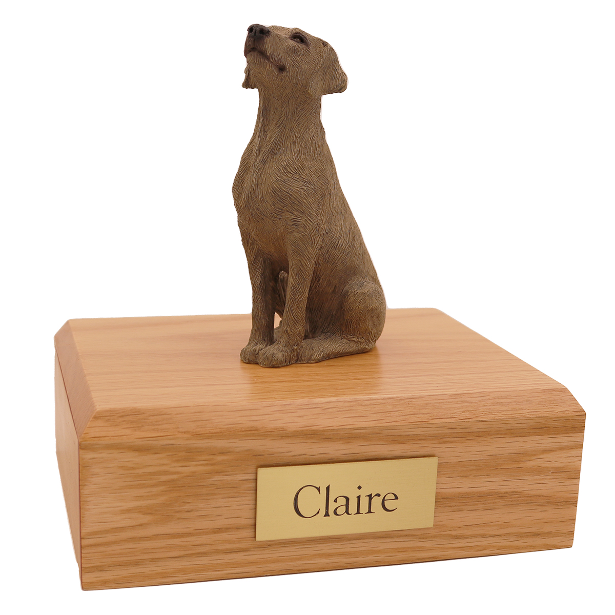 Dog, Weimaraner - Figurine Urn