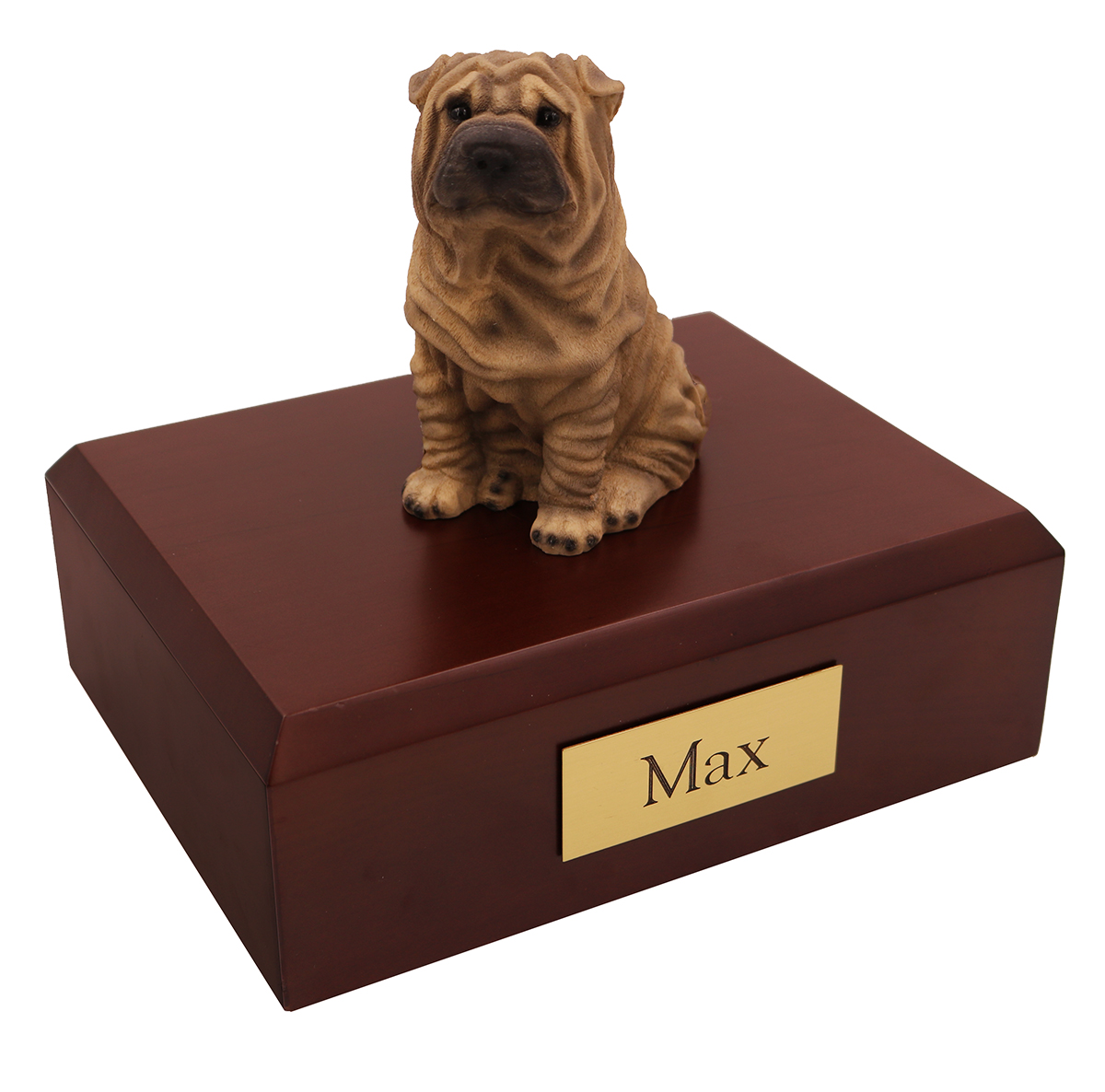 Dog, Shar Peis - Figurine Urn