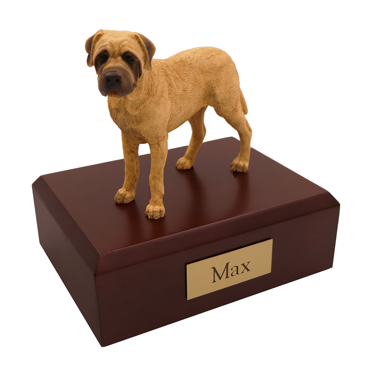 Dog, Bull Mastiff - Figurine Urn
