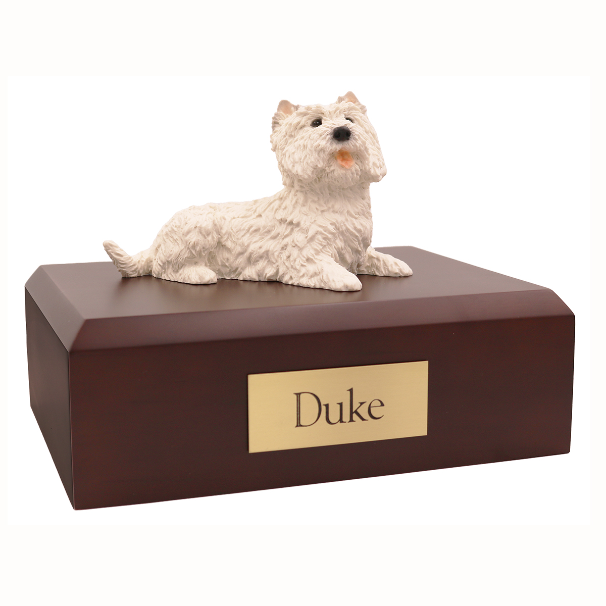 Dog, Westie - Figurine Urn