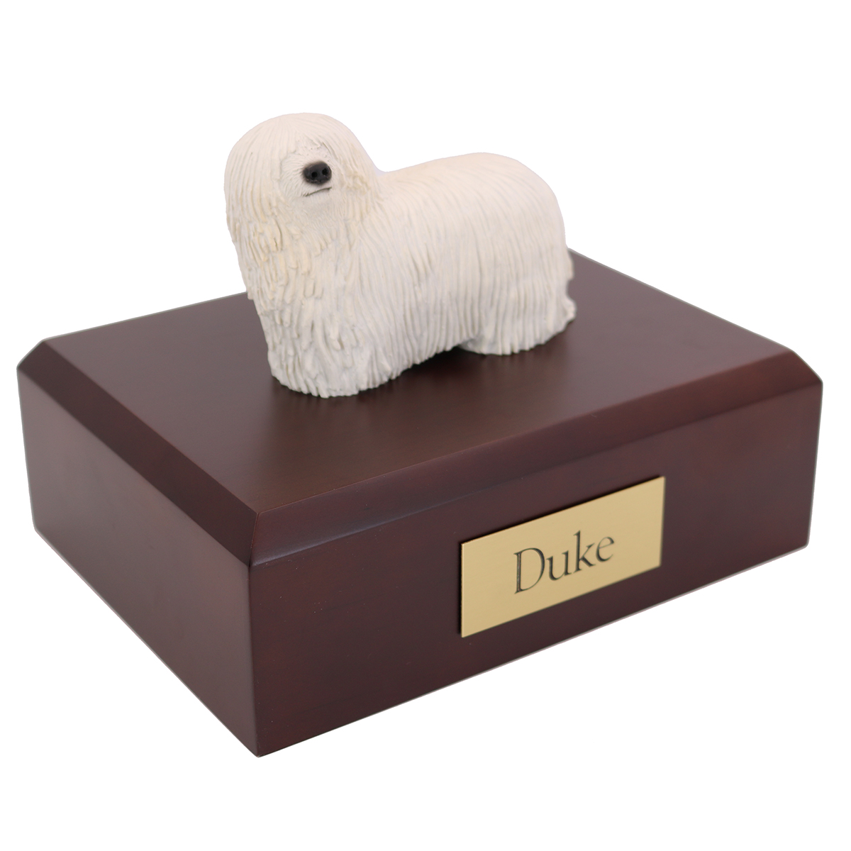 Dog, Komondor - Figurine Urn