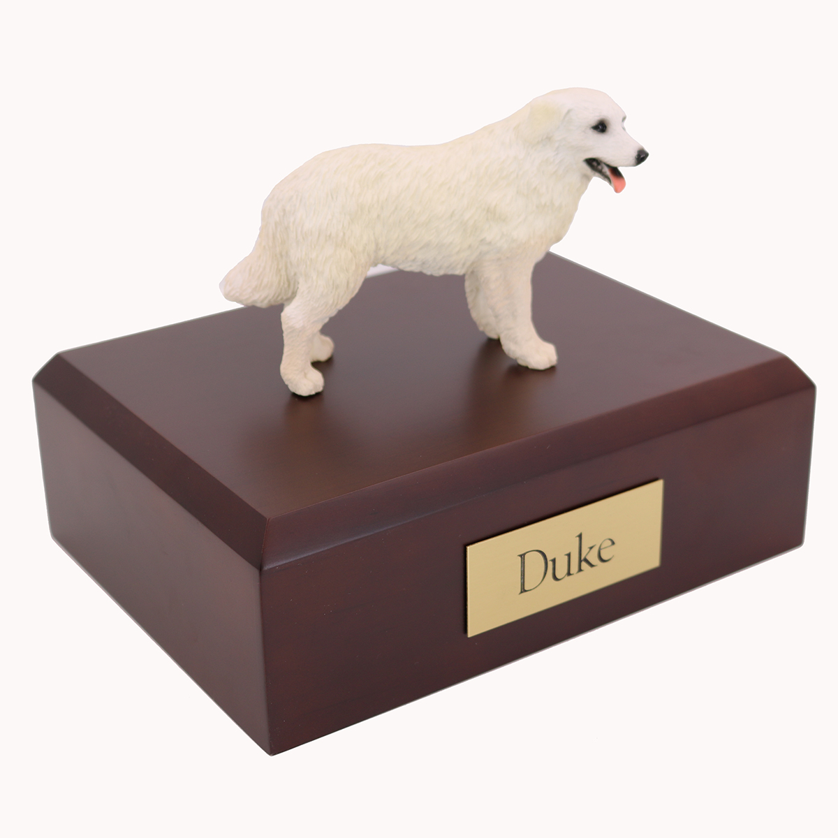 Dog, Kuvasz - Figurine Urn