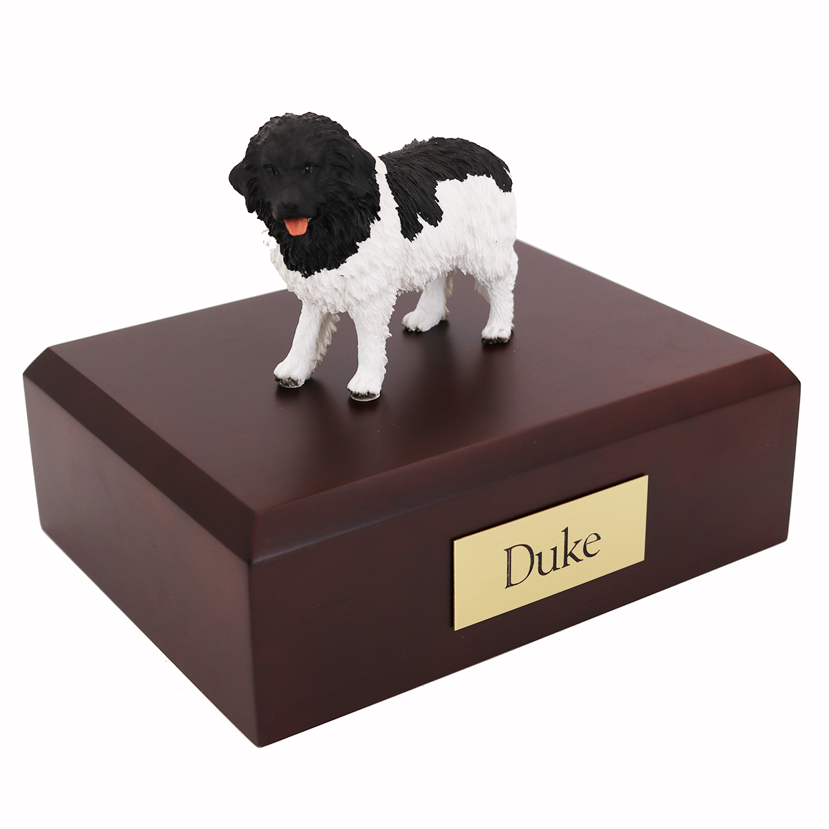 Dog, Landseer - Figurine Urn