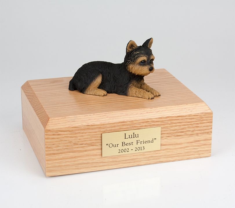 Dog, Yorkshire Terrier - Figurine Urn