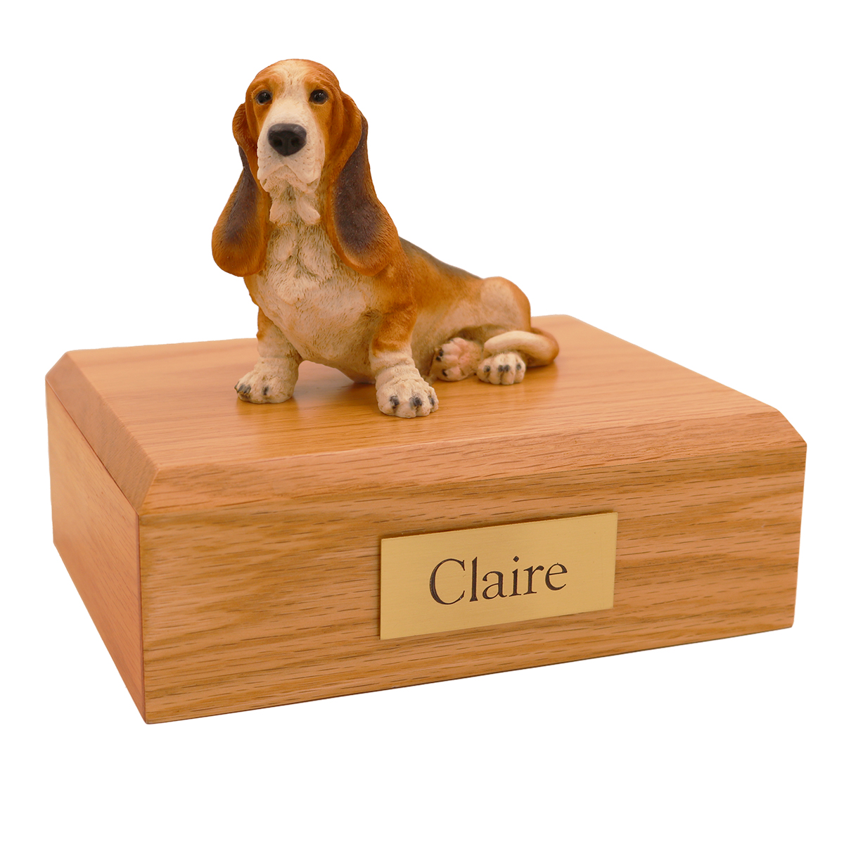 Dog, Basset Hound - Figurine Urn