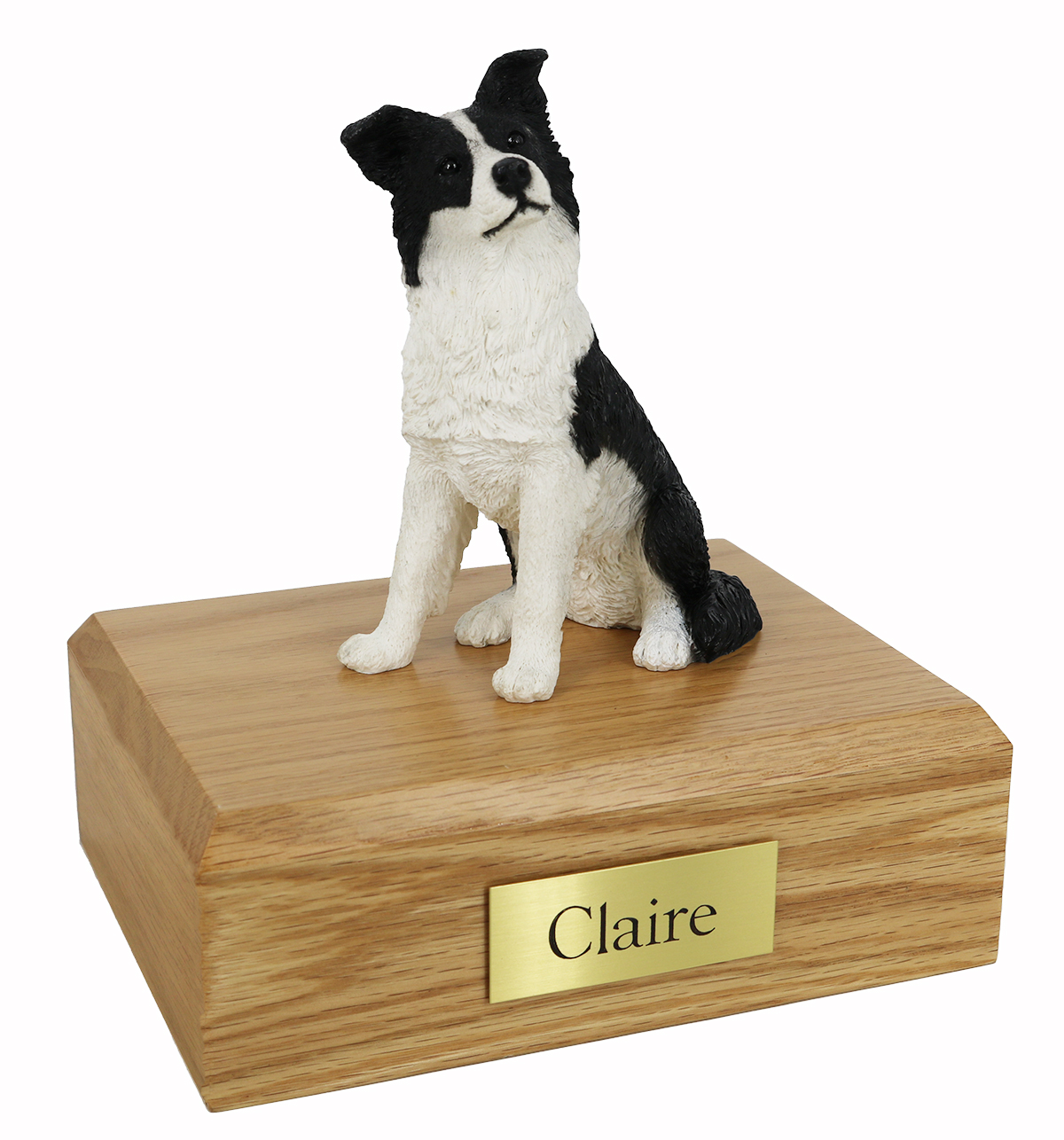 Dog, Border Collie - Figurine Urn