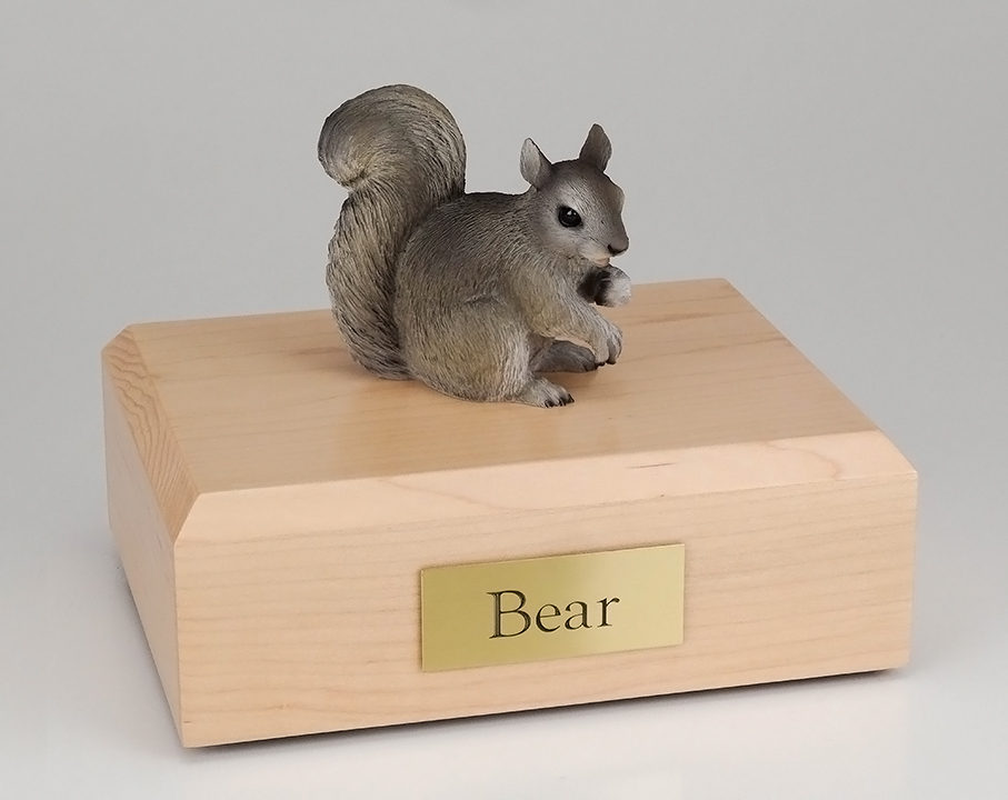 Squirrel Gray - Figurine Urn