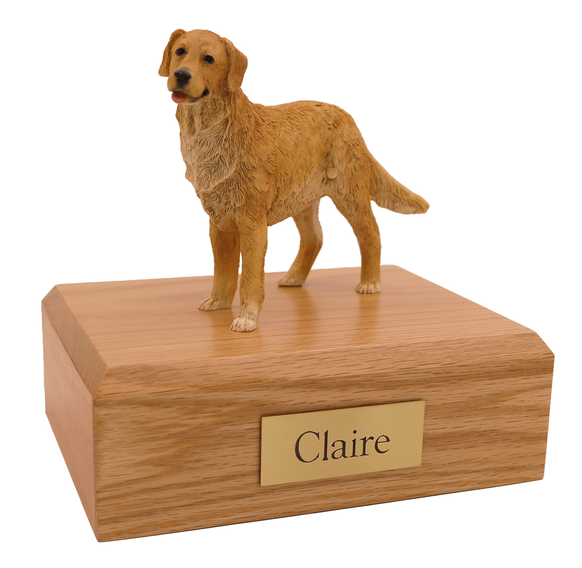 Dog, Golden Retriever, Standing - Figurine Urn