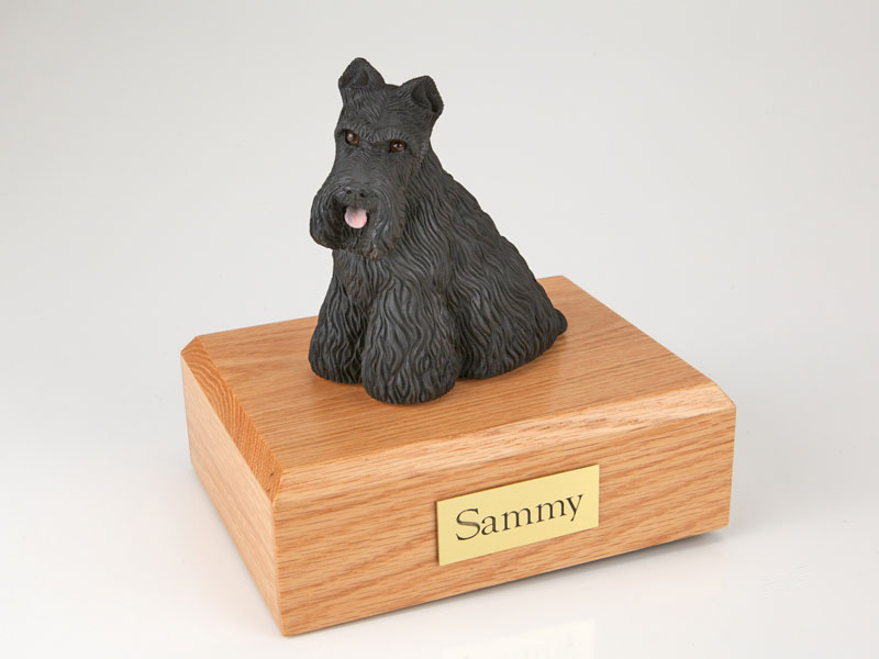 Dog, Scottish Terrier - Figurine Urn