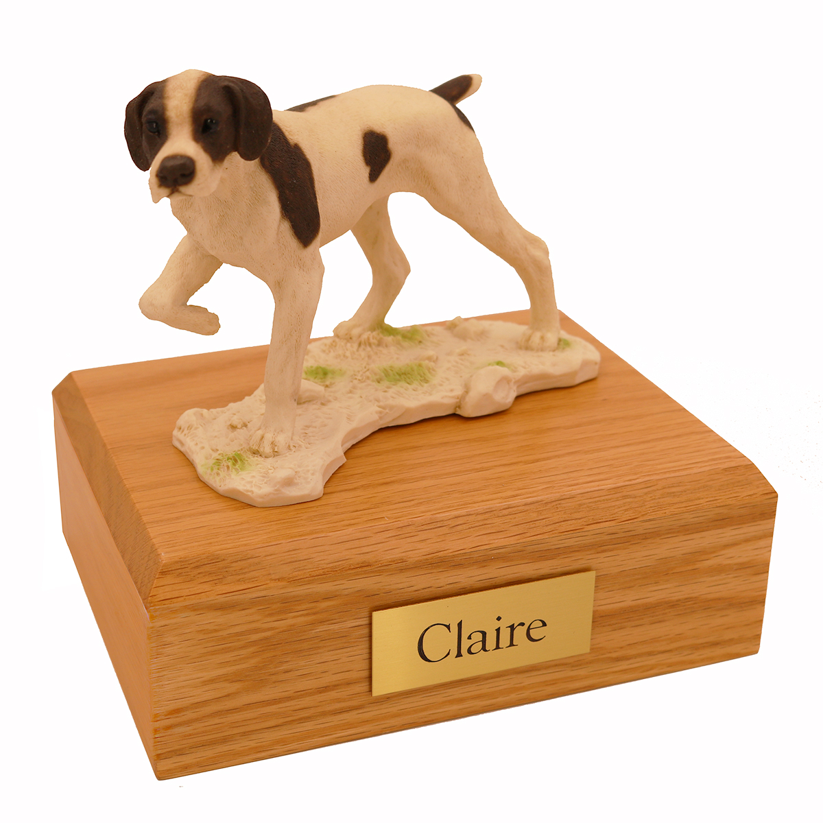 Dog, Pointer - Figurine Urn