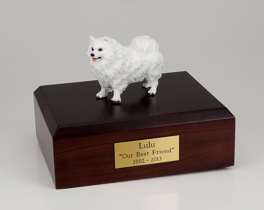 Dog, Samoyed - Figurine Urn