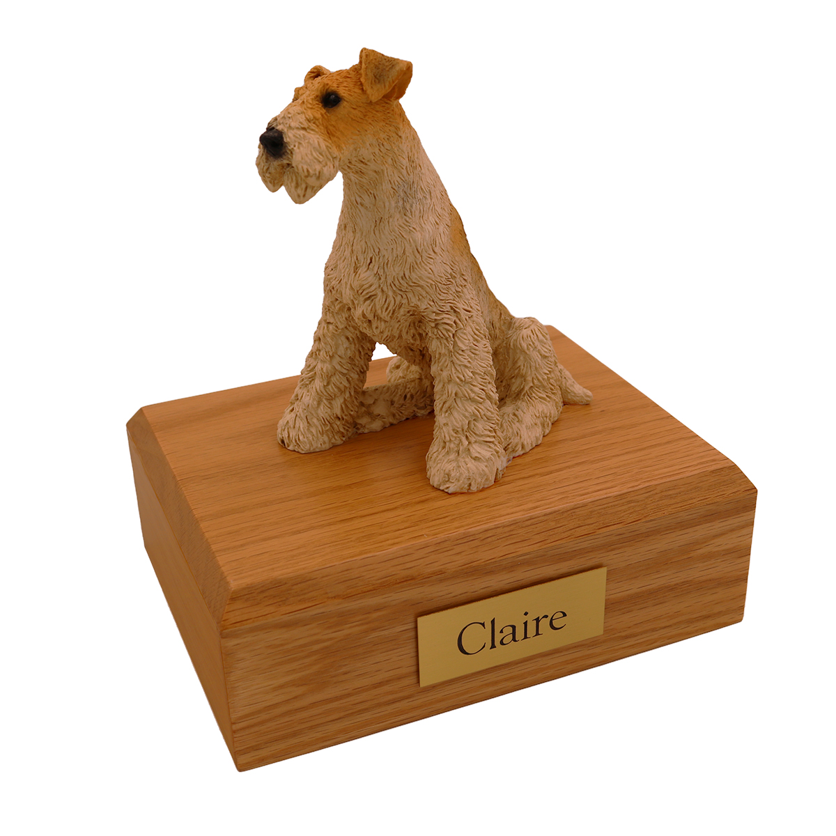 Dog, Fox Terrier - Figurine Urn