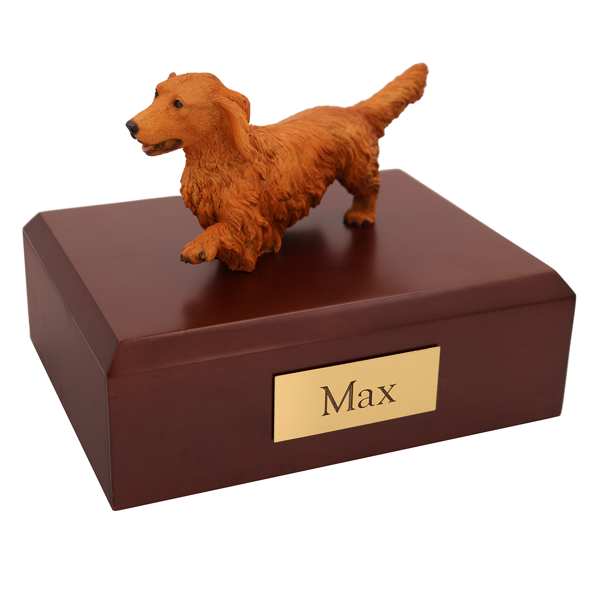Dog, Dachshund, Walking - Figurine Urn