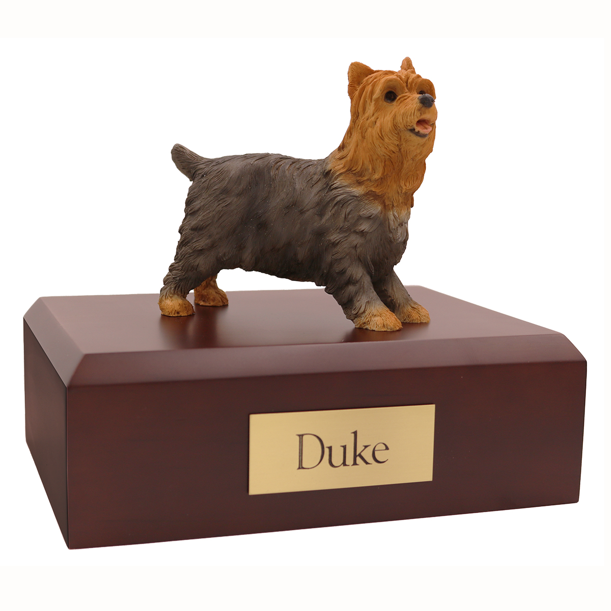 Dog, Yorkshire Terrier, Standing - Figurine Urn
