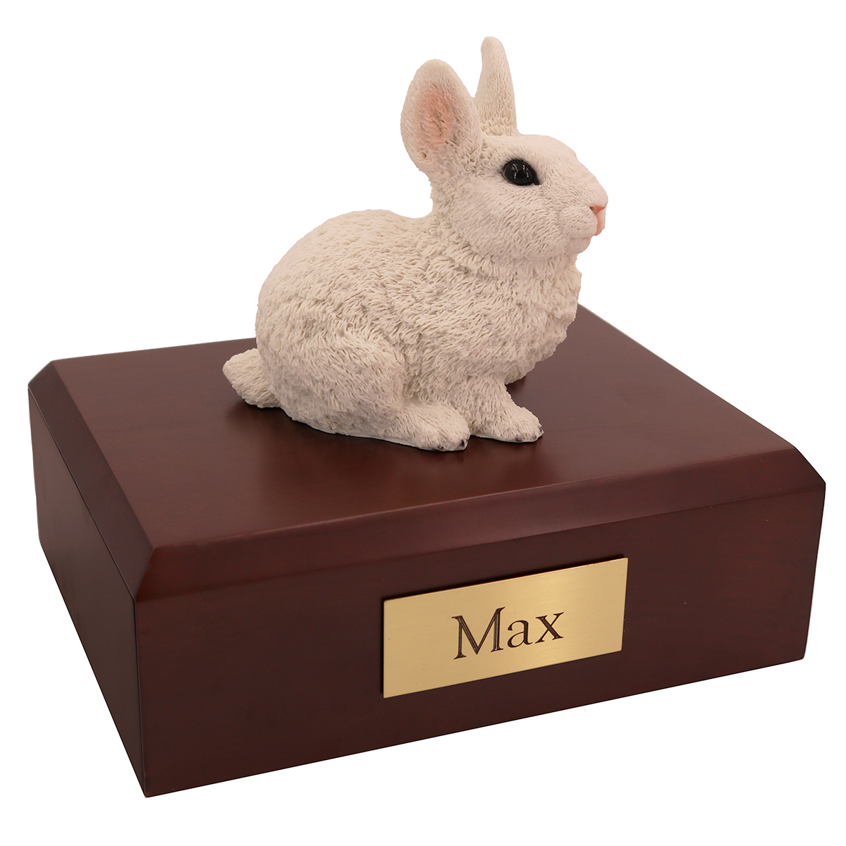 Rabbit, White - Figurine Urn