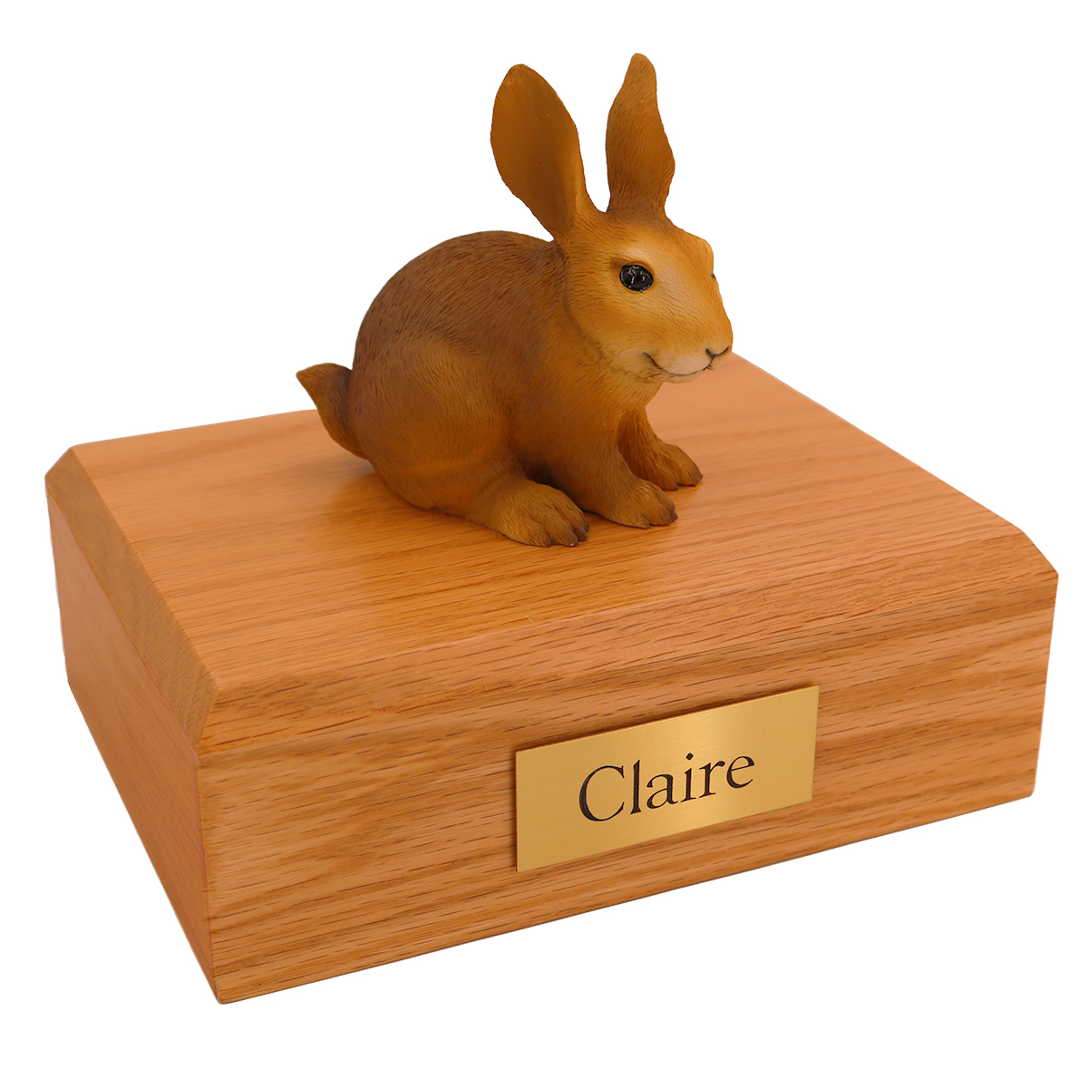 Rabbit, Brown - Figurine Urn