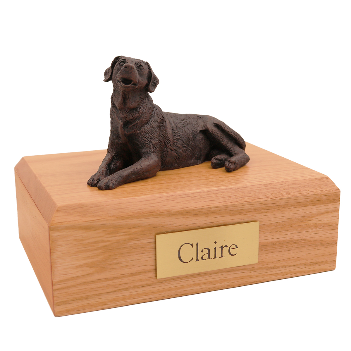 Dog, Labrador, Bronze - Figurine Urn