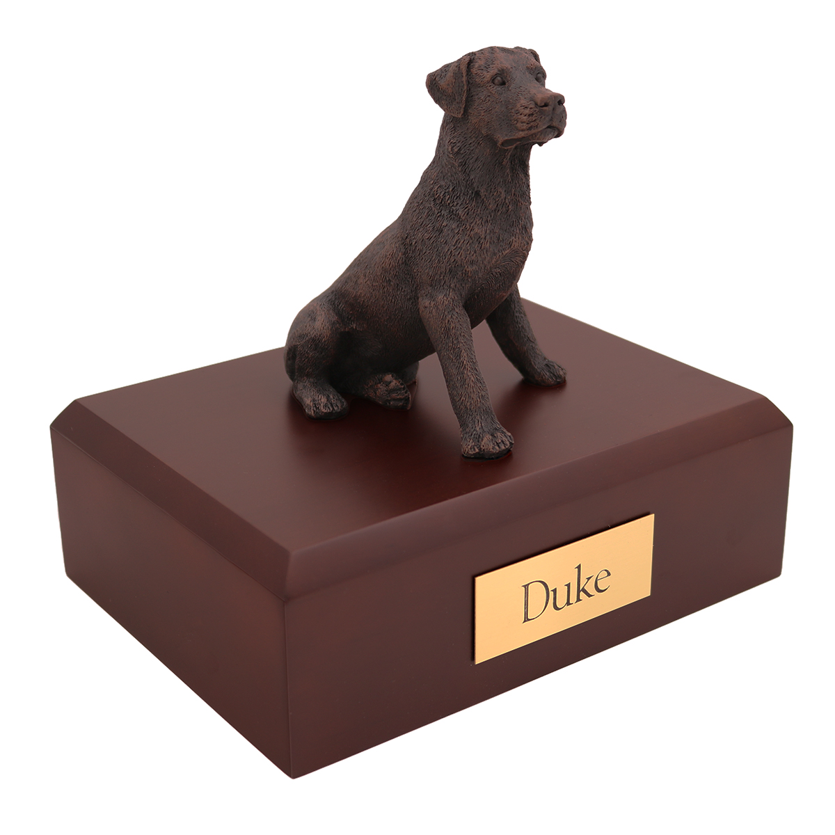 Dog, Rottweiler, Bronze - Figurine Urn