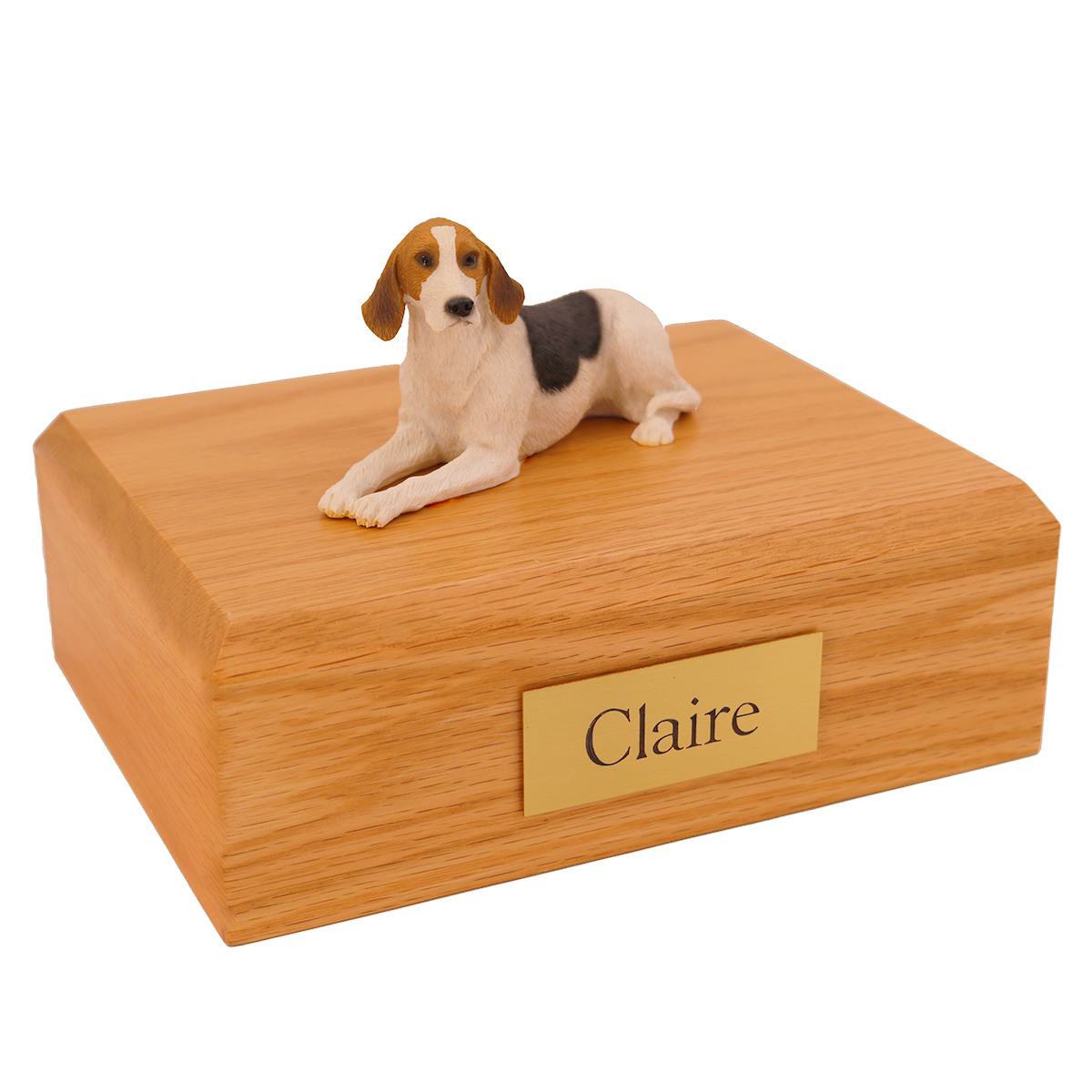Dog, American Foxhound - Figurine Urn