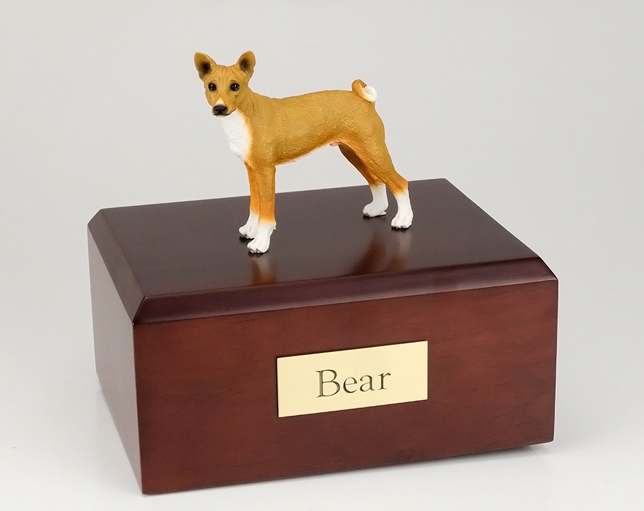 Dog, Basenji - Figurine Urn