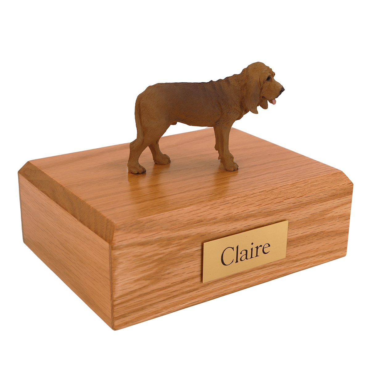 Dog, Bloodhound - Figurine Urn
