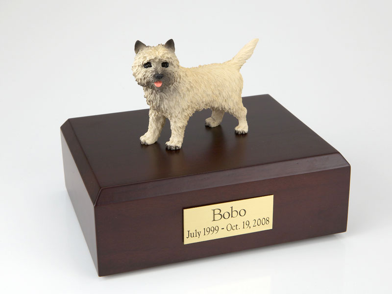 Dog, Cairn Terrier - Figurine Urn