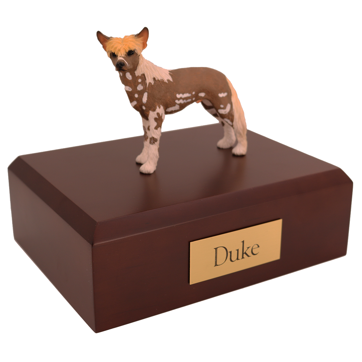 Dog, Chinese Crested Dog - Figurine Urn
