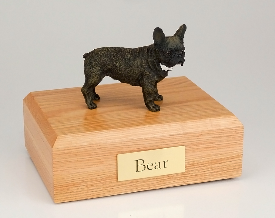 Dog, French Bull - Figurine Urn