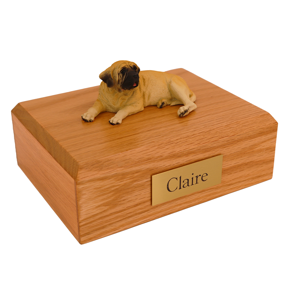 Dog, Mastiff - Figurine Urn