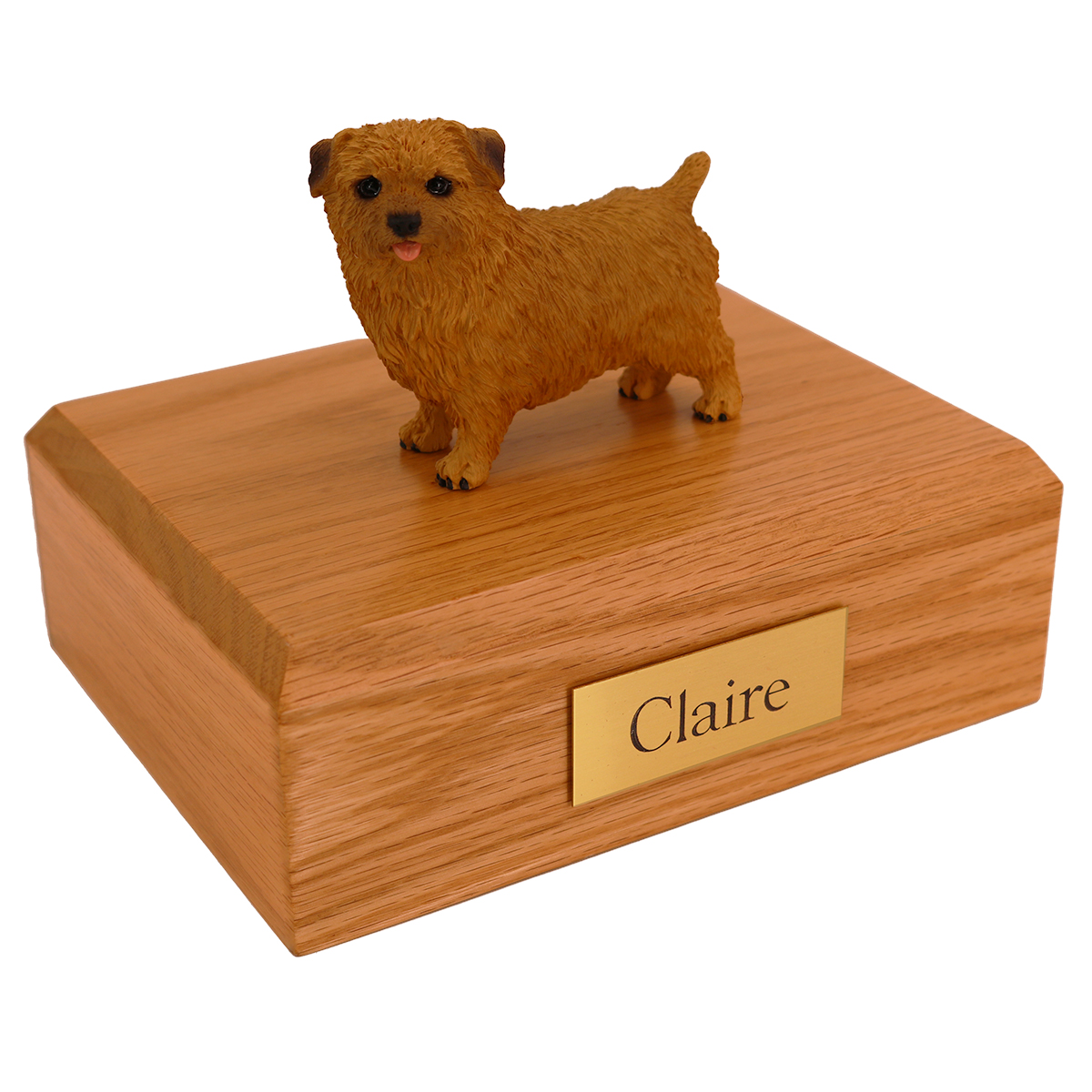 Dog, Norfolk Terrier - Figurine Urn