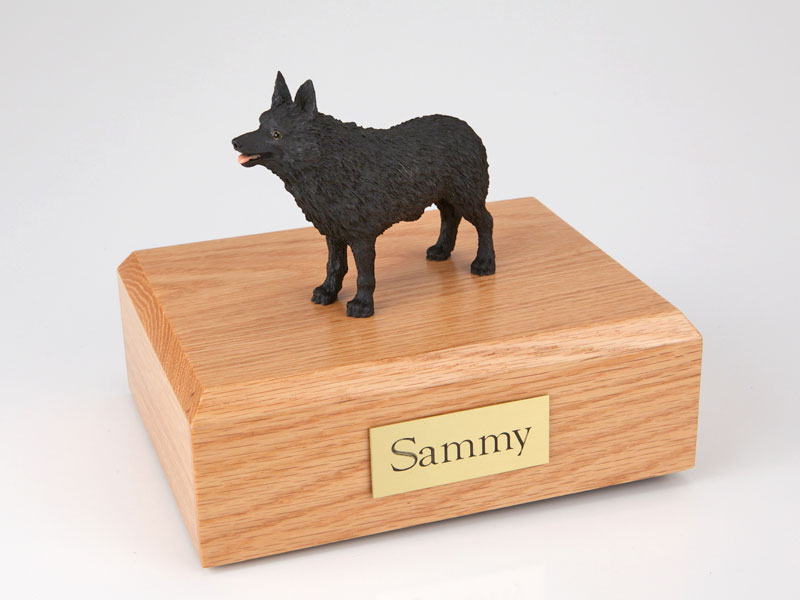 Dog, Schipperke - Figurine Urn