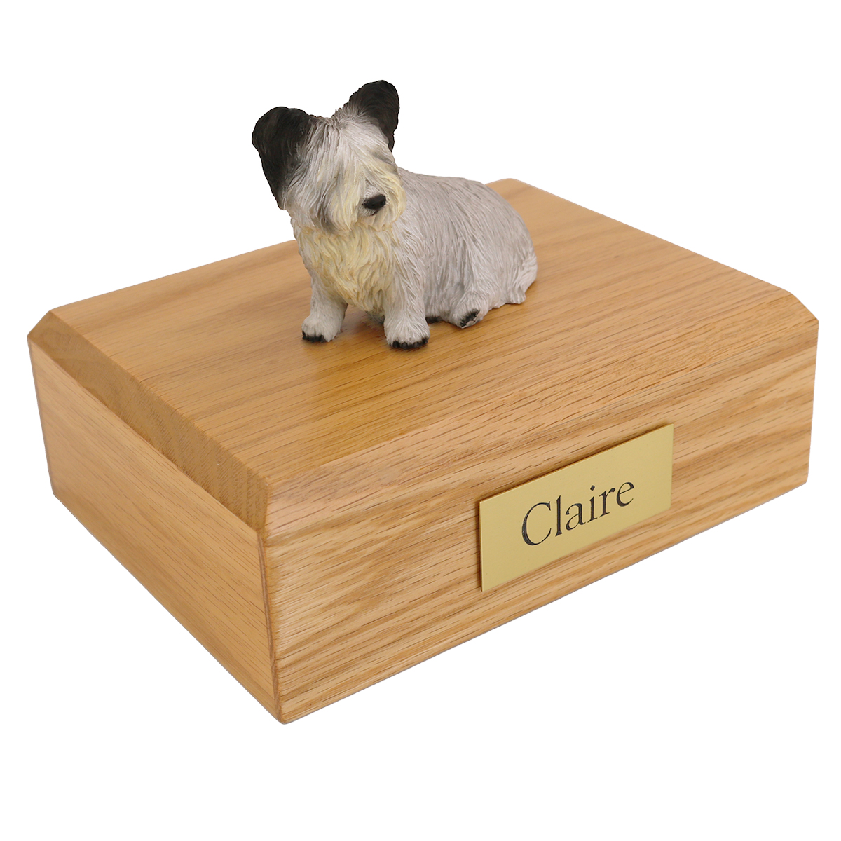 Dog, Skye Terrier - Figurine Urn