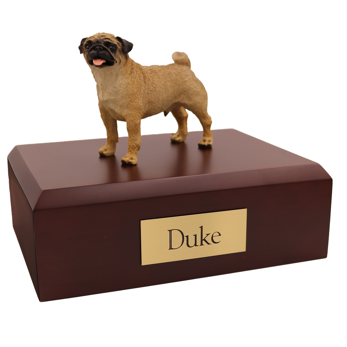 Dog, Pug - Figurine Urn
